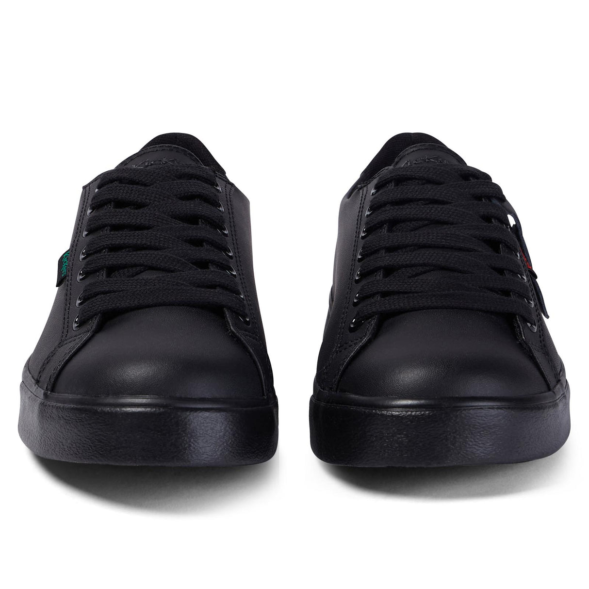 Kickers Tovni Lacer Leather Youth Black