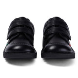Kickers Kick LO Twin VEL Leather Jnr Blk