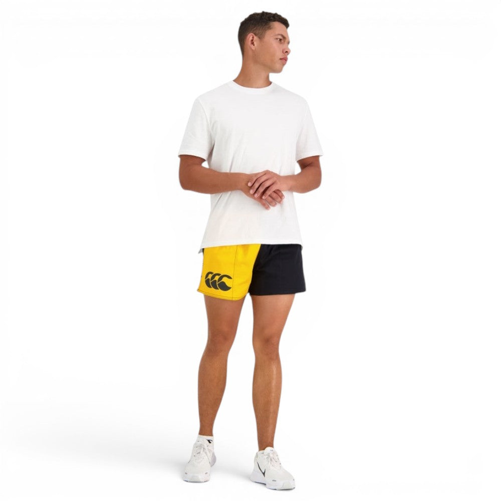 Canterbury Harlequin Shorts Uni Gold Blk