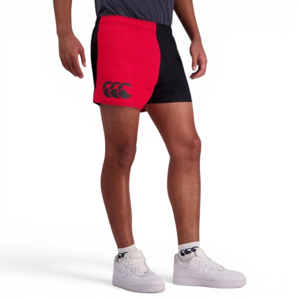 Canterbury Harlequin Shorts Unisex Red