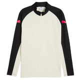 Puma Mens IndividualLIGA Q Zip Top White