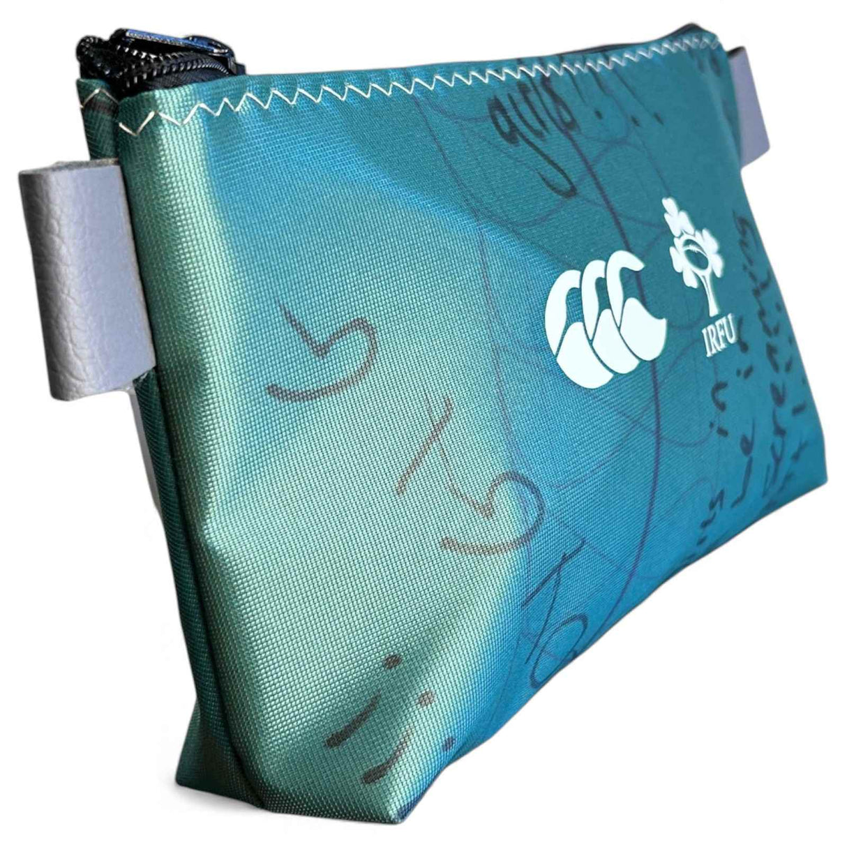 Canterbury IRFU Ireland Rugby Upcycled Giant Jersey Make-Up Bag