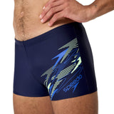Speedo Mens Medley Logo Aquashort Navy