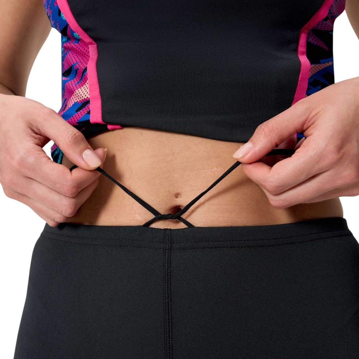 Speedo Wmns Hyperboom Splice Tankini Blk