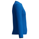 Speedo Kids LS Logo Rash Guard Blue