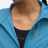 Hoka W Skyflow Wind Jacket Blue