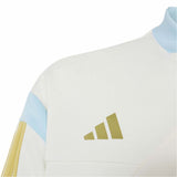 adidas Kids Messi Hot Ttop Fzip White