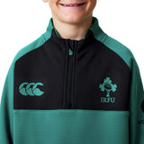 Canterbury IRE Kids Qzip Trng Top Green