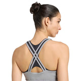 adidas Womens ADIZERO Crop Top  Grey