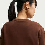 Nike W STDO FLC MW STD Crew Brown