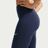 Nike W One DF HR Tights FLRE Useam Navy
