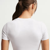 Nike W One Fitted SS Tee White