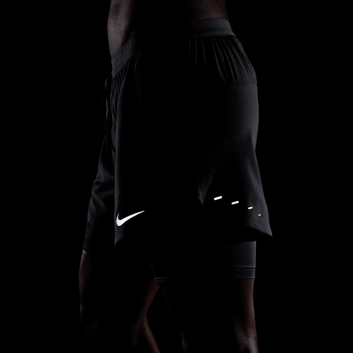 Nike Mens DF Stride 5in hyid Shorts Blue