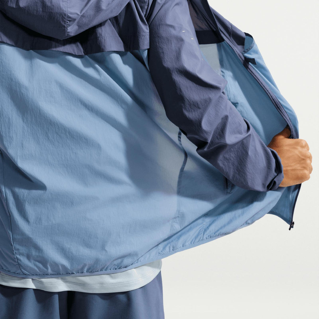 Nike Mens UV RPL Stride Jacket Blue