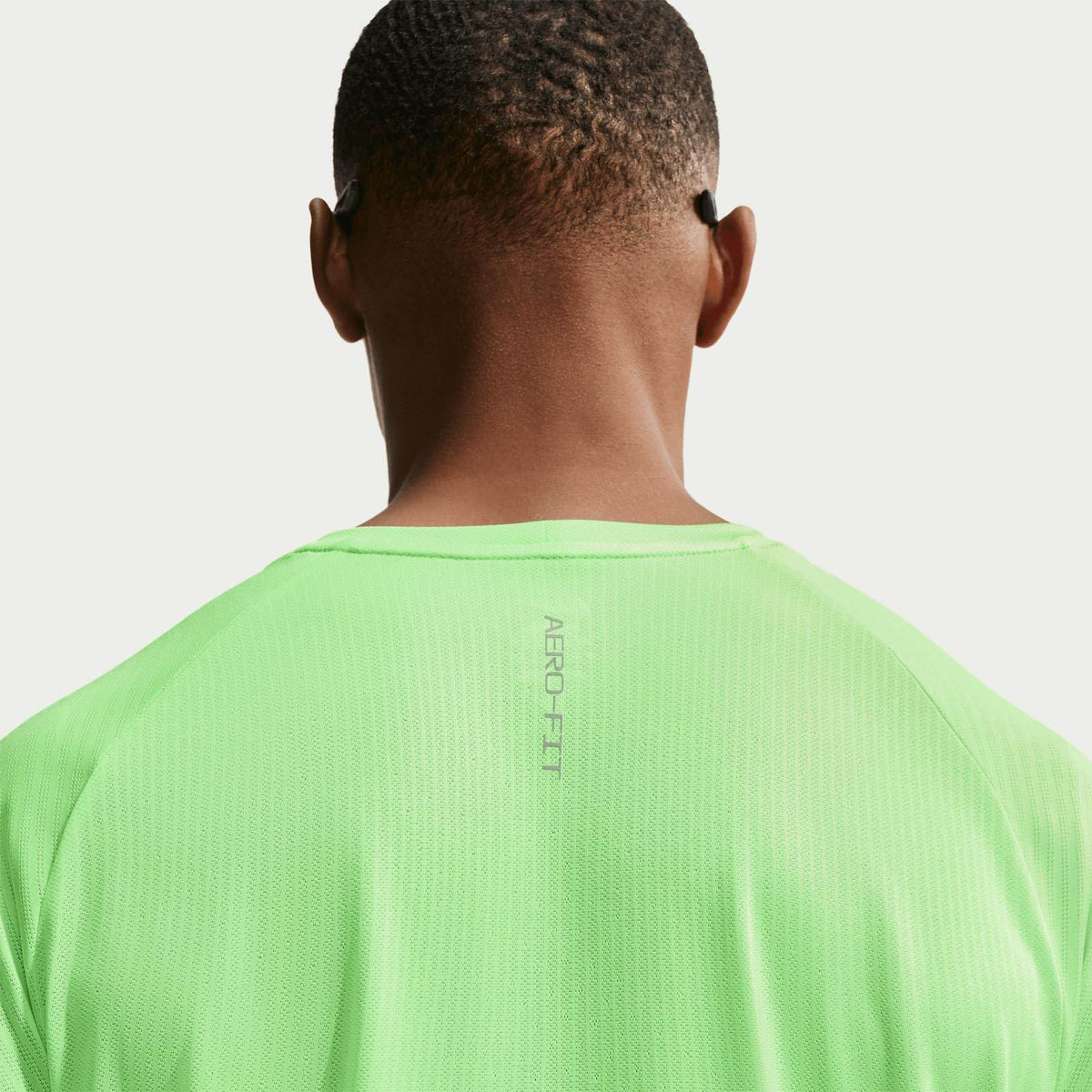 Nike Mens AF Stride SS Top Yellow