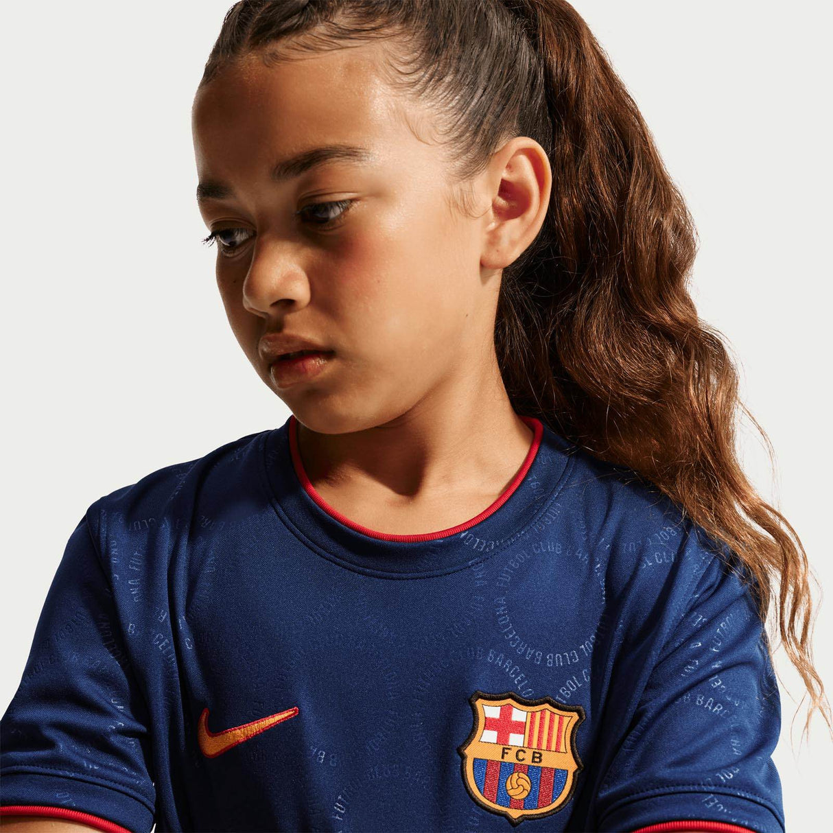 Nike FCB 26 Kids Third PM Jersey Blue