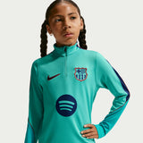 Nike FCB 26 Kids Third Stk Drill Top Grn