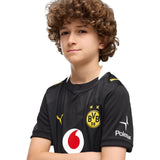 Puma BVB 26 Kids Away Jersey Black