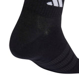 adidas Cushion Quarter Sock 3 Pack Black