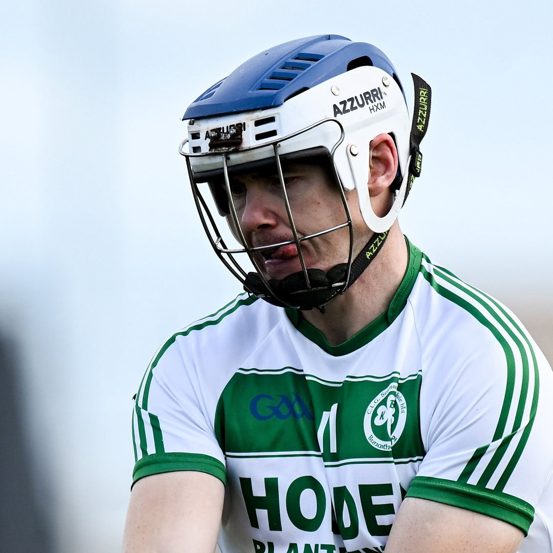 Azzurri HXM Hurling Helmet Blue White