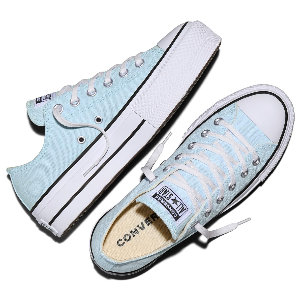Converse ChuckTaylor AllStar Lift Ox Blu