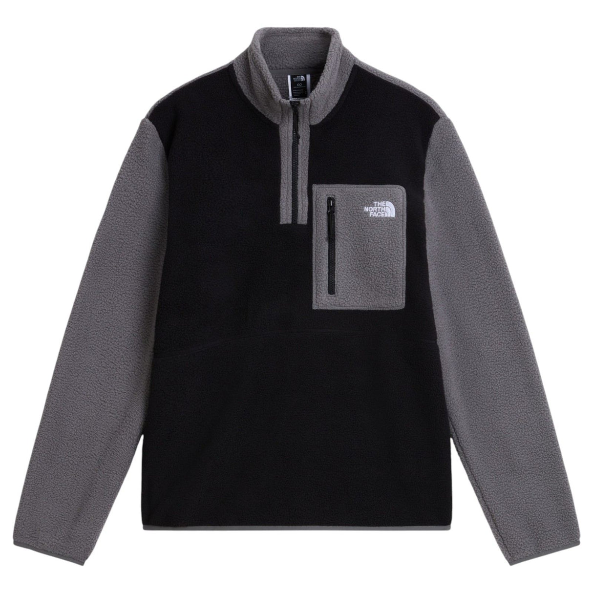 TNF Mens Yumiori Quarter Zip Black