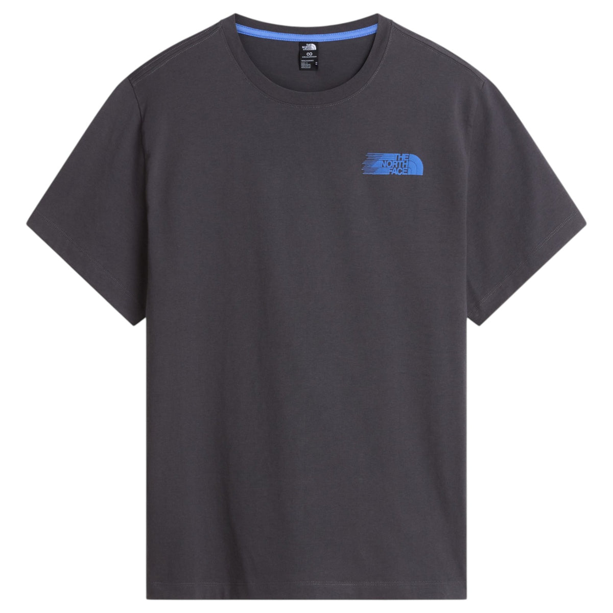 TNF Men Retro Trail Rlx SS Tee Graph Gry