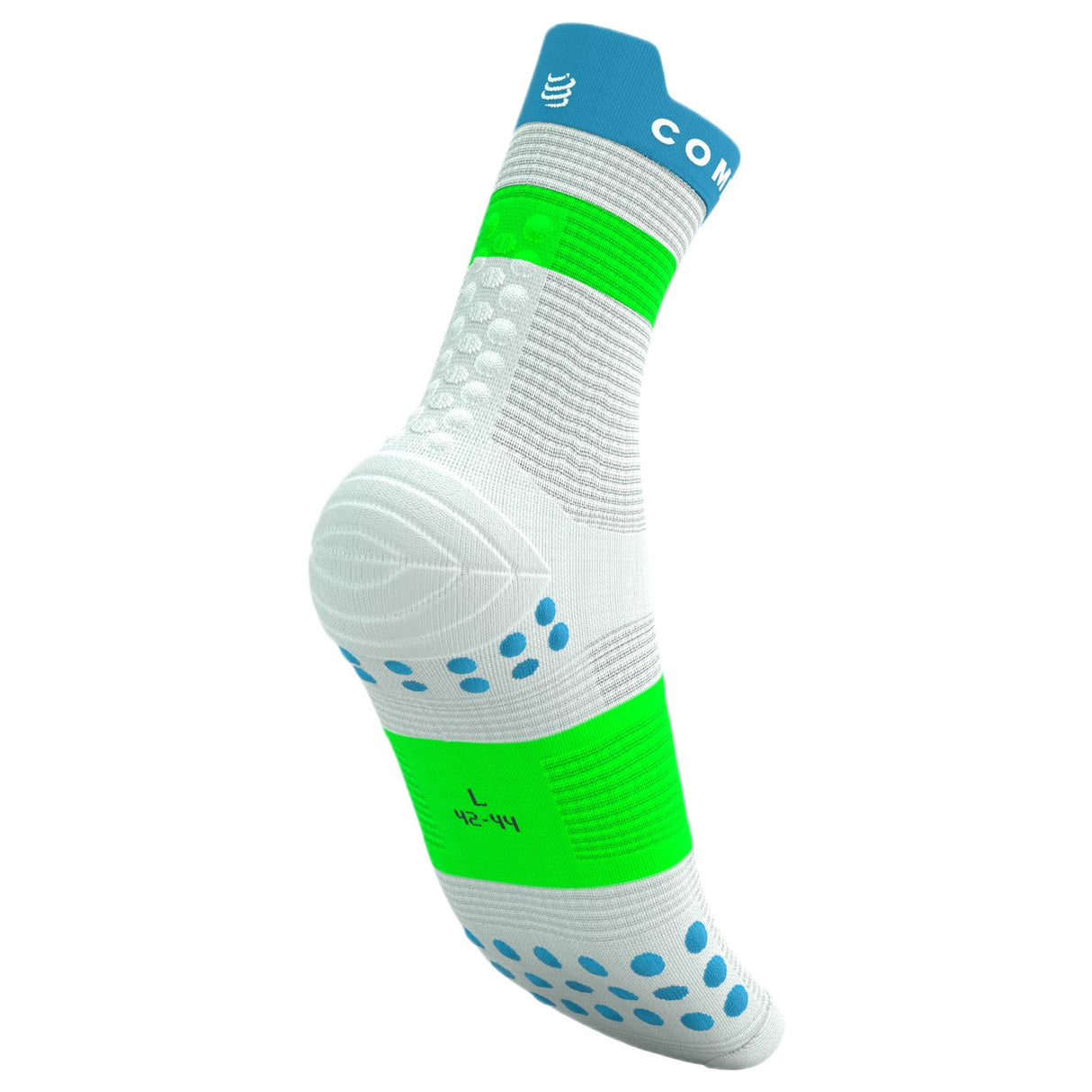 Compressport Pro Racing v4 HSock Blu/Grn