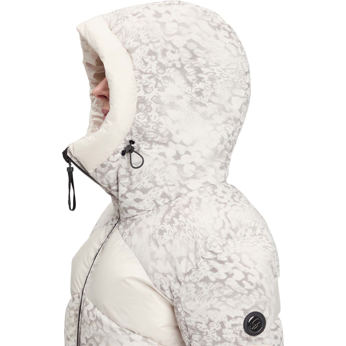 McKinley Sophi Womens Full-Zip Padded Slim-Fit Ski Jacket
