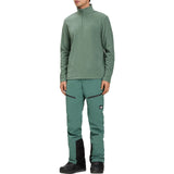McKinley Amarillo Mens Half-Zip Fleece Ski Midlayer