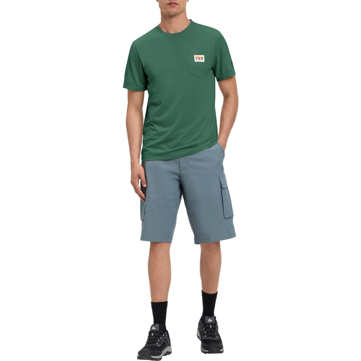MCKINLEY M Eelis T-Shirt SS Grn