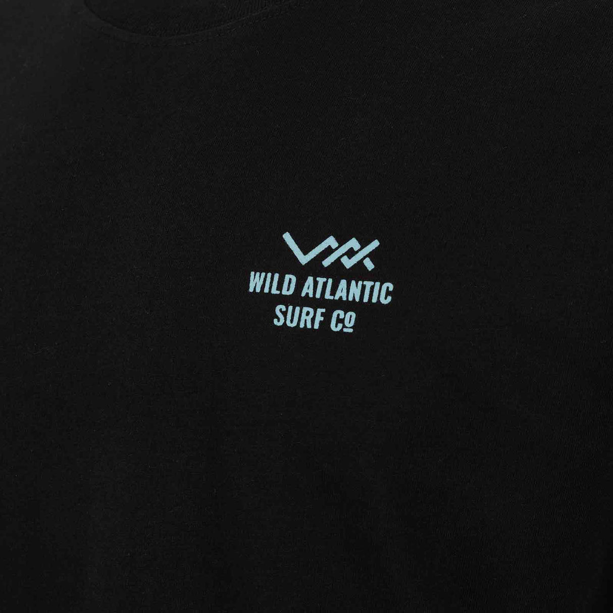Wild Atlantic Surf Co Atlant Box Tee Blk