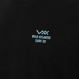 Wild Atlantic Surf Co Atlant Box Tee Blk