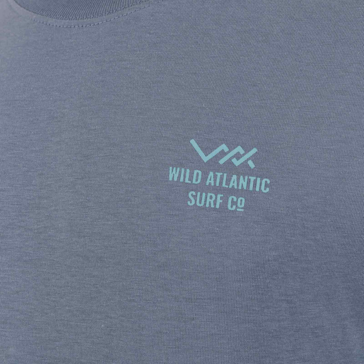 Wild Atlantic Surf Co Atlant Box Tee Blu