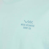 Wild Atlantic Surf Co Sunrise Tee Blue