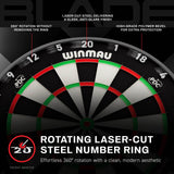Winmau Blade X Official PDC Competition Premium Dartboard