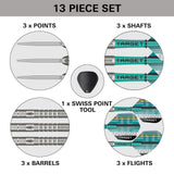 Target Hydro 01 SP 24G Steel Tip Dart