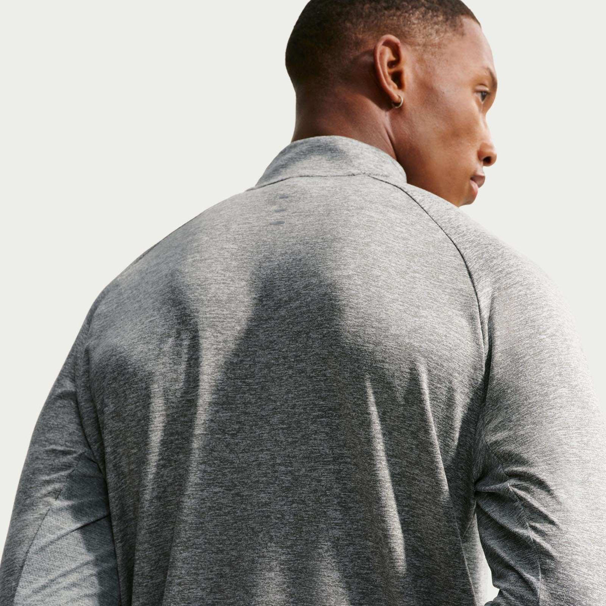 NIKE MENS DF STRIDE HZ MIDLAYER Grey
