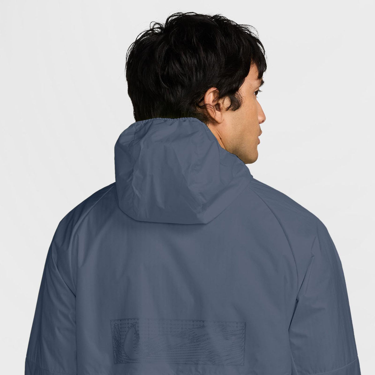 NIKE MENS TF RPL MILER WNT JKT Blue