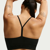 NIKE WMS NP DF SMLS LS BRA Black