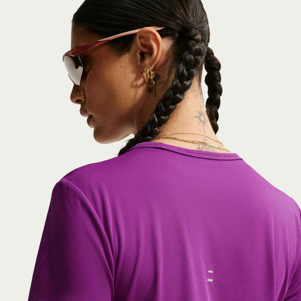 NIKE WMS TEMPO DF SS TOP Pink