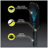 Franklin Jet Alumin Pickleball Pad Bk/Bl
