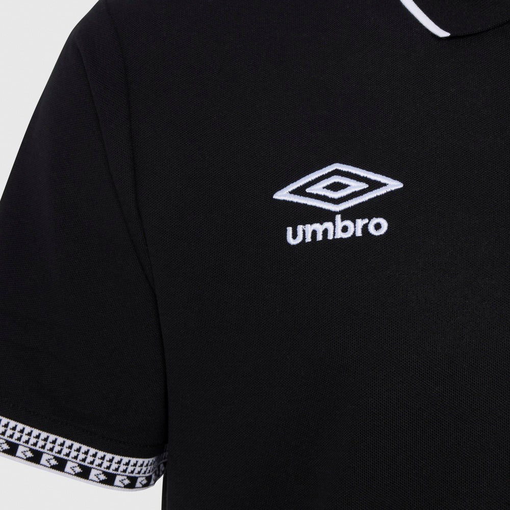 Umbro Fiji 7s 26 Pique Polo Black