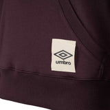 Umbro Relaxed Hoodie Maroon