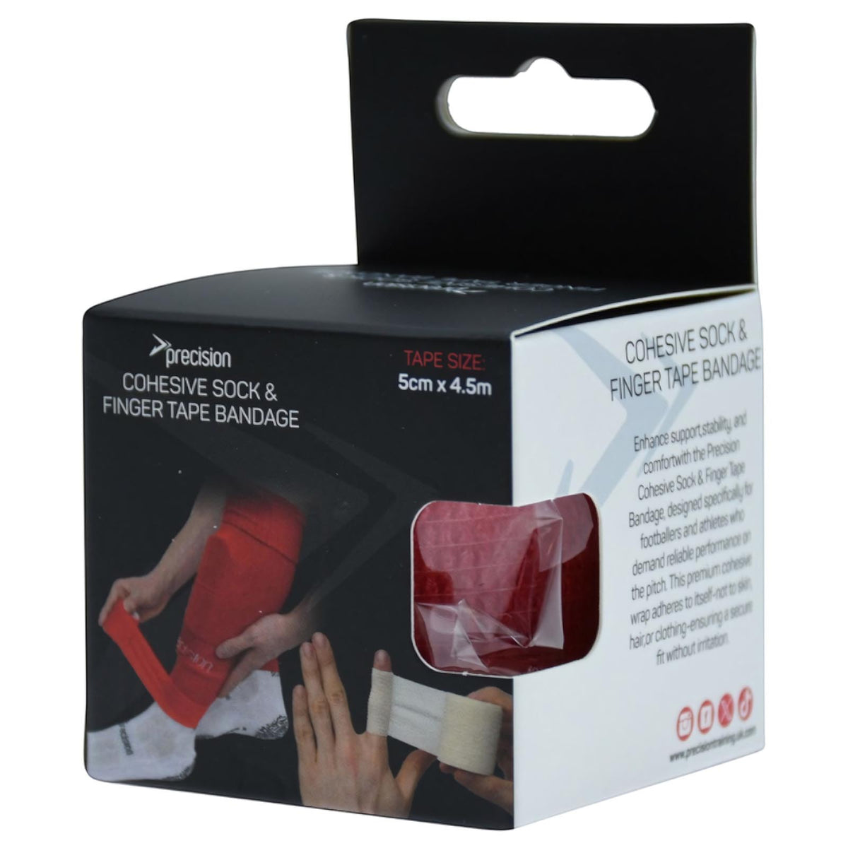 Precision Cohesive Sock Tape Red