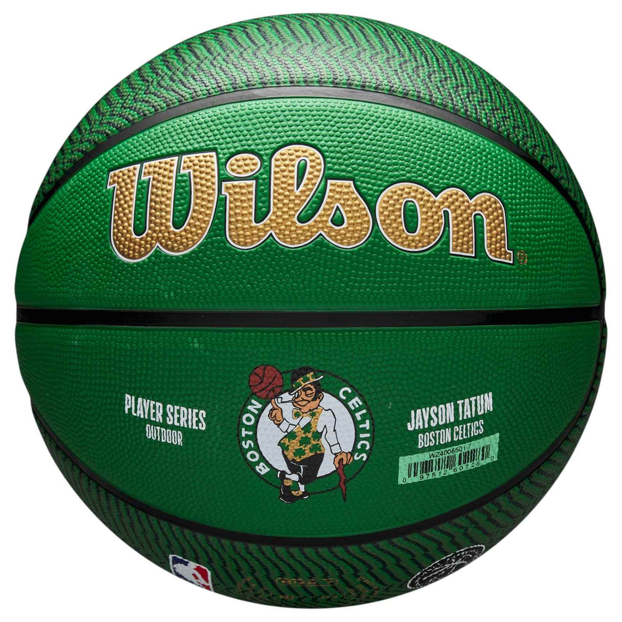 Wilson NBA Icon Tatum Size 7 Outdoor Basketball - Green