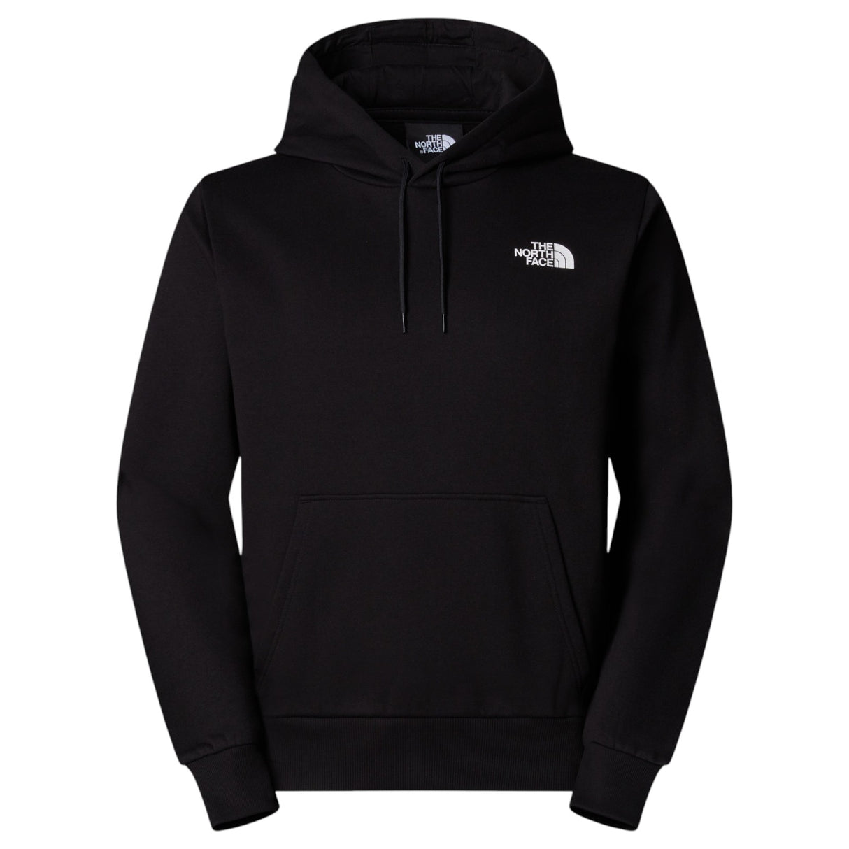 TNF Mens Simple Dome Regular Hoodie Blk