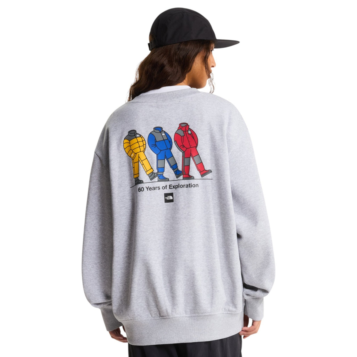 TNF Celebration Relaxed Graphic Tee Grey