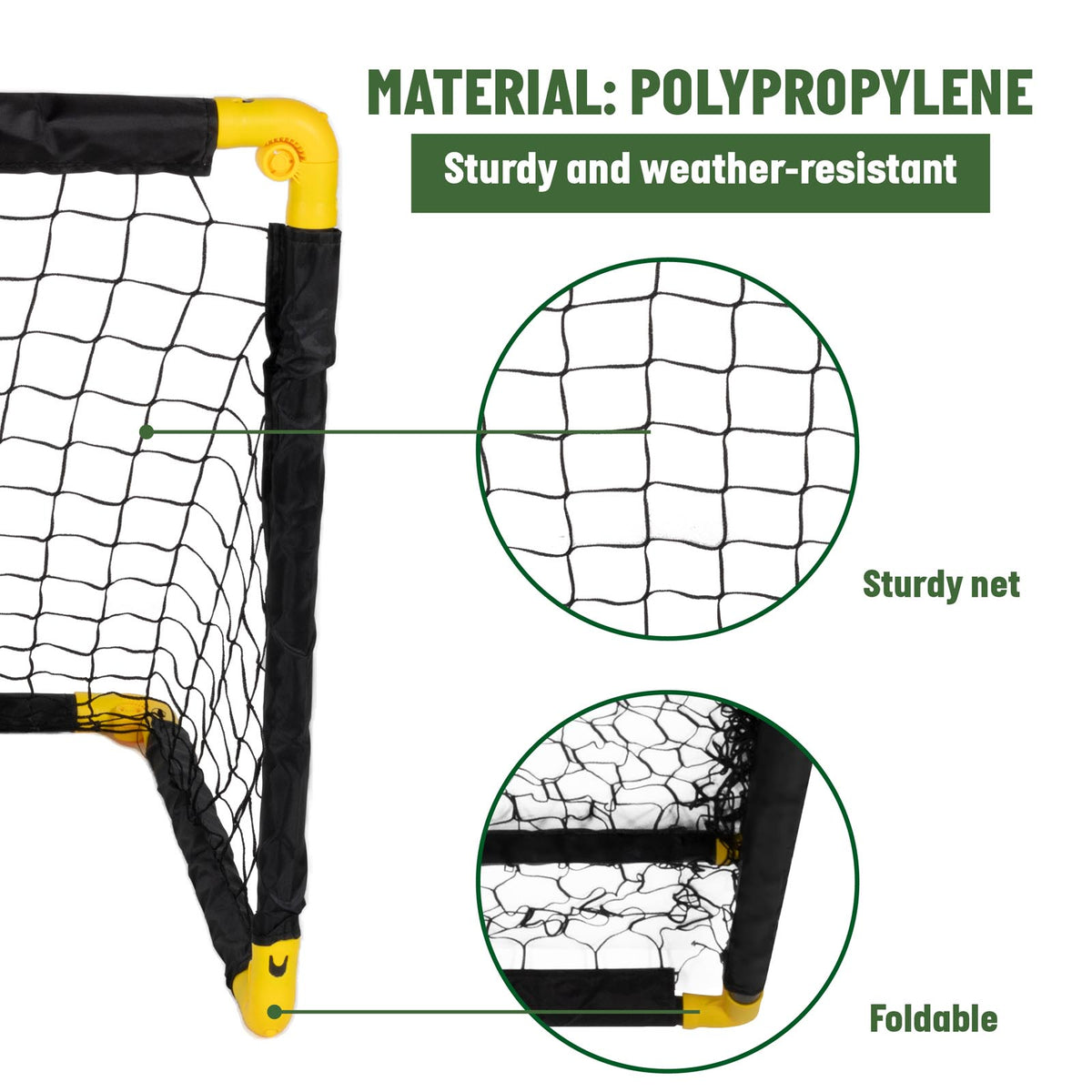 Umbro 50 x 44cm Foldable Football Goal Set