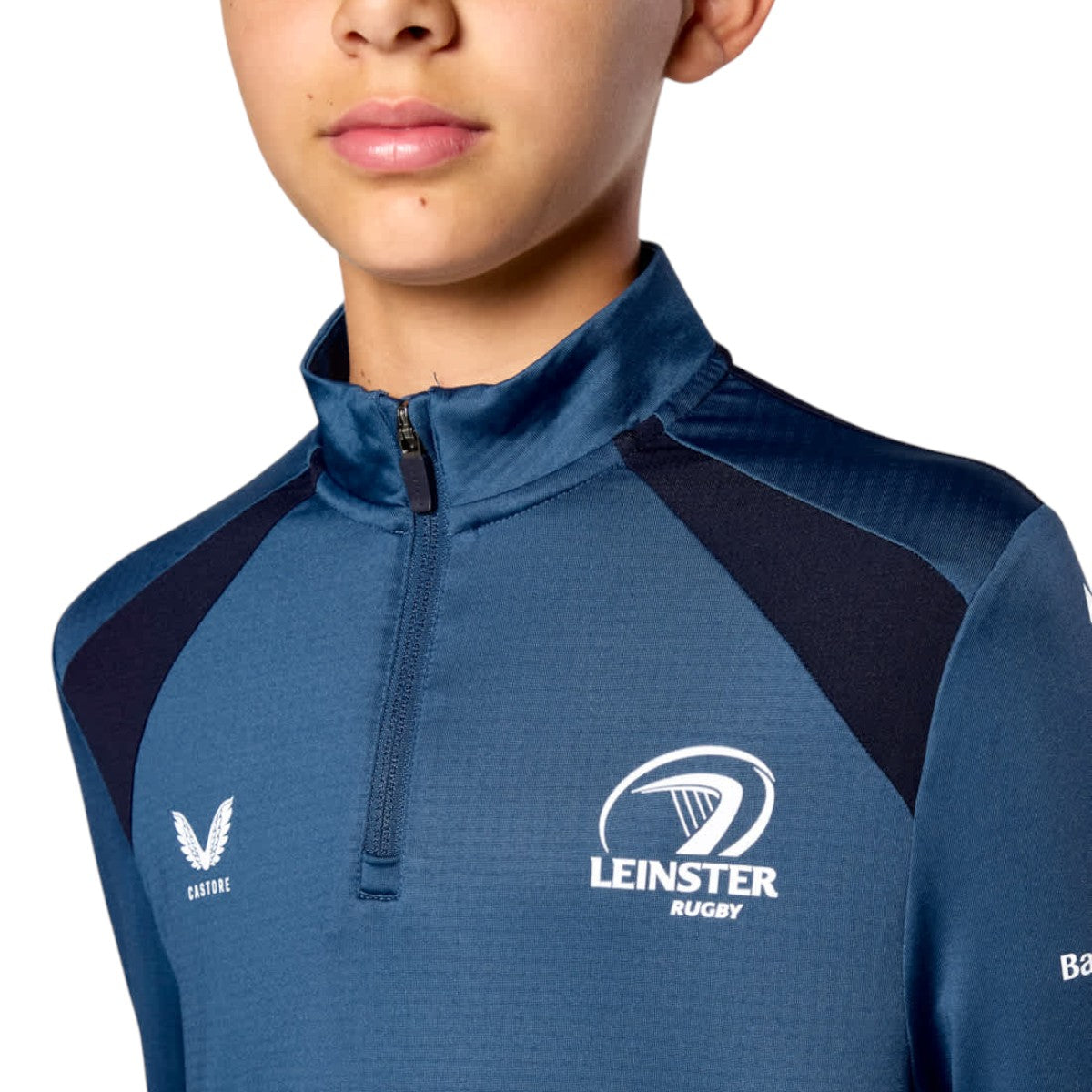 Castore Leinster 26 Kid Mid QZ Top Navy